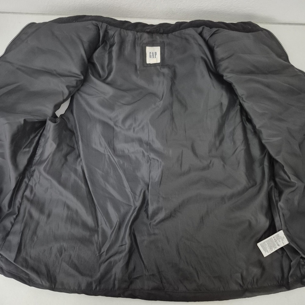 GAP Vest Mens 2XL Black Warmest Puffer True Black V2 Quilted FA19 XXL - Picture 3 of 9